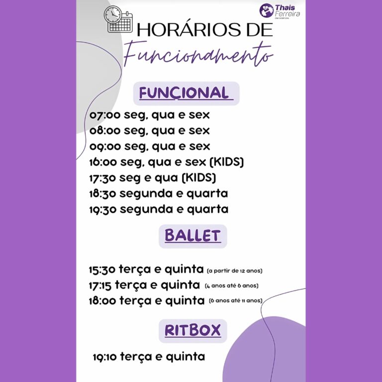 horarios